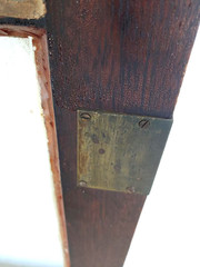 PAIR WHIMSICAL EARLY COUNTRY VICTORIAN WALNUT WAVY CHINA CABINET DOORS, 22 X 58.