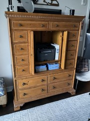 Ethan Allen Pine Cabinet – Pristine Condition