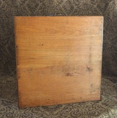 ANTIQUE J&P COATS Five Drawer Country Store Display Spool Cabinet, SOLID! NICE!!