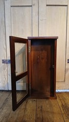 Antique Shop/Table Top Display Cabinet with Glass Front.