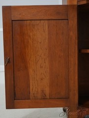 L73870: Pair Of STICKLEY Cherry Valley Open Corner Cabinets