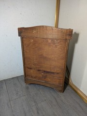 Vintage Rustic Country Wood Wall Medicine Apothecary Cabinet Shelf Mirror Door