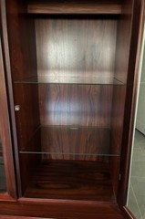 Beautiful MCM Danish Rosewood 2-Piece Hutch by Skovby (Made in Denmark)