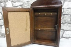 Antique small Key Cabinet Wall Cabinet Bathroom Cabinet oak wood 1920s