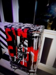 “SIN CITY “ Comics Custom Painted POP ART Furniture