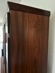 Beautiful MCM Danish Rosewood 2-Piece Hutch by Skovby (Made in Denmark)