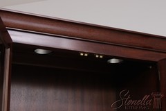 L74043: HENKEL HARRIS Mahogany 4 Door China Cabinet