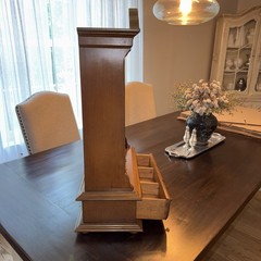 Brandt Chapel Wood Cherry Counter Standing Capinet/ Spice Rack/ 26 X16 X 8