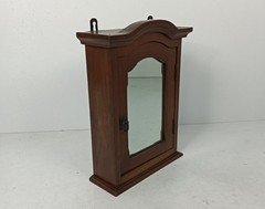 small Apothecary medicine cabinet antique kitchen bathroom wall hanging barn sty