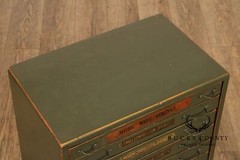Antique Country Store Compression Spring Cabinet