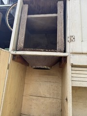 Vintage Keystone Hooser Cabinet Hutch Top