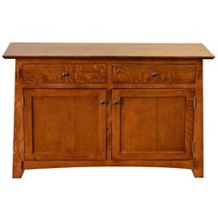 MISSION / ARTS AND CRAFTS SOLID QUARTER SAWN OAK CABINET – MODEL A34