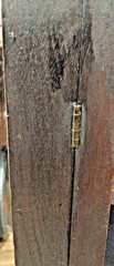 Antique 1930s SALESMAN SAMPLE Mahogany Wood Child’s CHINA CABINET HUTCH CUPBOARD