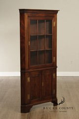 Henkel Harris Virginia Galleries Mahogany Corner Cabinet