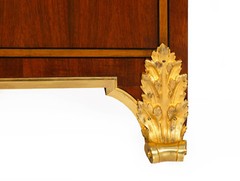 Mercier Frères French Bronze-Mounted Mahogany Bedside Cabinet Commode