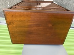 Vintage Walnut Record Cabinet