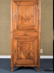 Fine French provincial cupboard in fruitwood Loire valley c1800 RARE small size