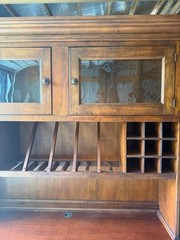 Large Cherrywood Wine/Bar Cabinet