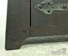 F54240: Antique Arts & Crafts Mission Oak Smoking Cabinet