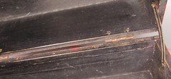 VTG Red Wooden Cabinet Jewelry Box Asian Motif 9″x 4.75″x 7.75″ Outstanding!!!