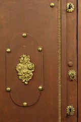Cabinet Italian furniture antique style sideboard fake safe painted wood 900