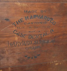 Antique Walnut Dental Storage Cabinet – Harvard Company –