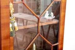 Antique Georgian Mahogany Breakfront China Cabinet