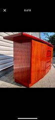 Beautiful MCM Danish Rosewood 2-Piece Hutch by Skovby (Made in Denmark)