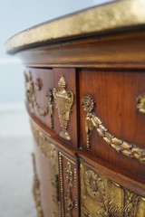 L65314: JOHN WIDDICOMB Neoclassical Ebonized Top Commode Cabinet