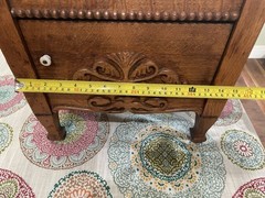 Antique Tiger Oak Cabinet w/Cobbler Tools See All Pictures