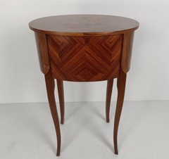 Gorgeous Marquetry Inlay Chest of Drawers Dresser Cabinet Wood Italian End Table