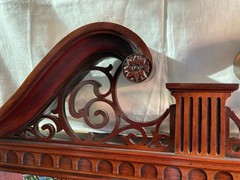 Thomasville MAHOGANY Georgian Collection BREAKFRONT CHINA CABINET / BOOKCASE