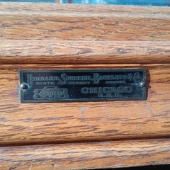 Early 19th Century OVB Display Case In Amazing Condition!