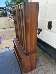 Vintage KELLER Brutalist-style China Cabinet Furniture Decor PICKUP LI NY