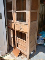 Antique 1800’s Pie Safe, Cupboard, jelly cabinet for Restoration.
