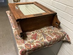 ANTIQUE VTG MORGAN LINEN SUPPLY MEDICINE CABINET 23 1/4 X 17 1/4 X 6 5/8” DEEP