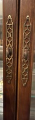 Vintage American of Matinsville curio cabinet