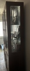 Ethan Allen Canova Campaign Style China Cabinet
