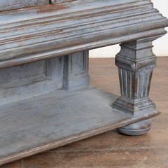 Early 19th Century Swedish Blue Painted 18 Drawer Cabinet