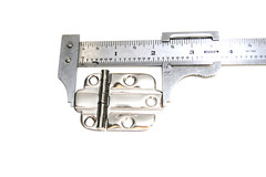Art Deco Hoosier Cabinet Hinge Wilson Sellers Napanee Nickel Plated Brass Pair