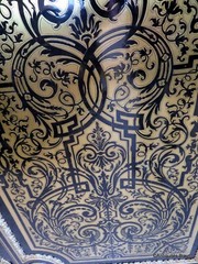 Furniture L XIV 2 doors in brown tortoiseshell Boulle marquetry 19th Napoléon