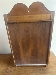 Rustic Solid Wood Hanging Medicine Spice Cabinet Primitive Custom Made Vintage