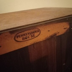 1970 Pennsylvania House Dry Sink Hutch