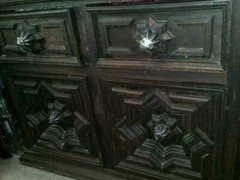 Mexican Renaissance Revival Hand Crafted Hutch