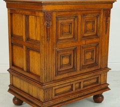 Oak solid wood Dutch style single door Cabinet