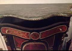 CHARLES-GUILLAUME DIEHL, Napoleon III, Boulle Marqueterie Side Cabinet 1850 ca.