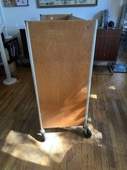 Fleetwood Mid-Century Modern Industrial Rolling Book Cart by Henry P Glass 50’s