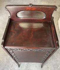 19th Century Mahogany Sheet Music Or Drawings Cabinet.
