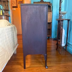 Mechanics Furniture Co Antique Music Cabinet Barker Bros 1904 Dark Wood Good