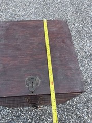 Antique Wooden Tabletop Cabinet Drawer Jewelry Collector Apothecary Victorian